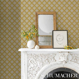 Schumacher Maize Mustard Wallpaper