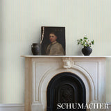 Schumacher Centipede Stripe Icing Blue Wallpaper