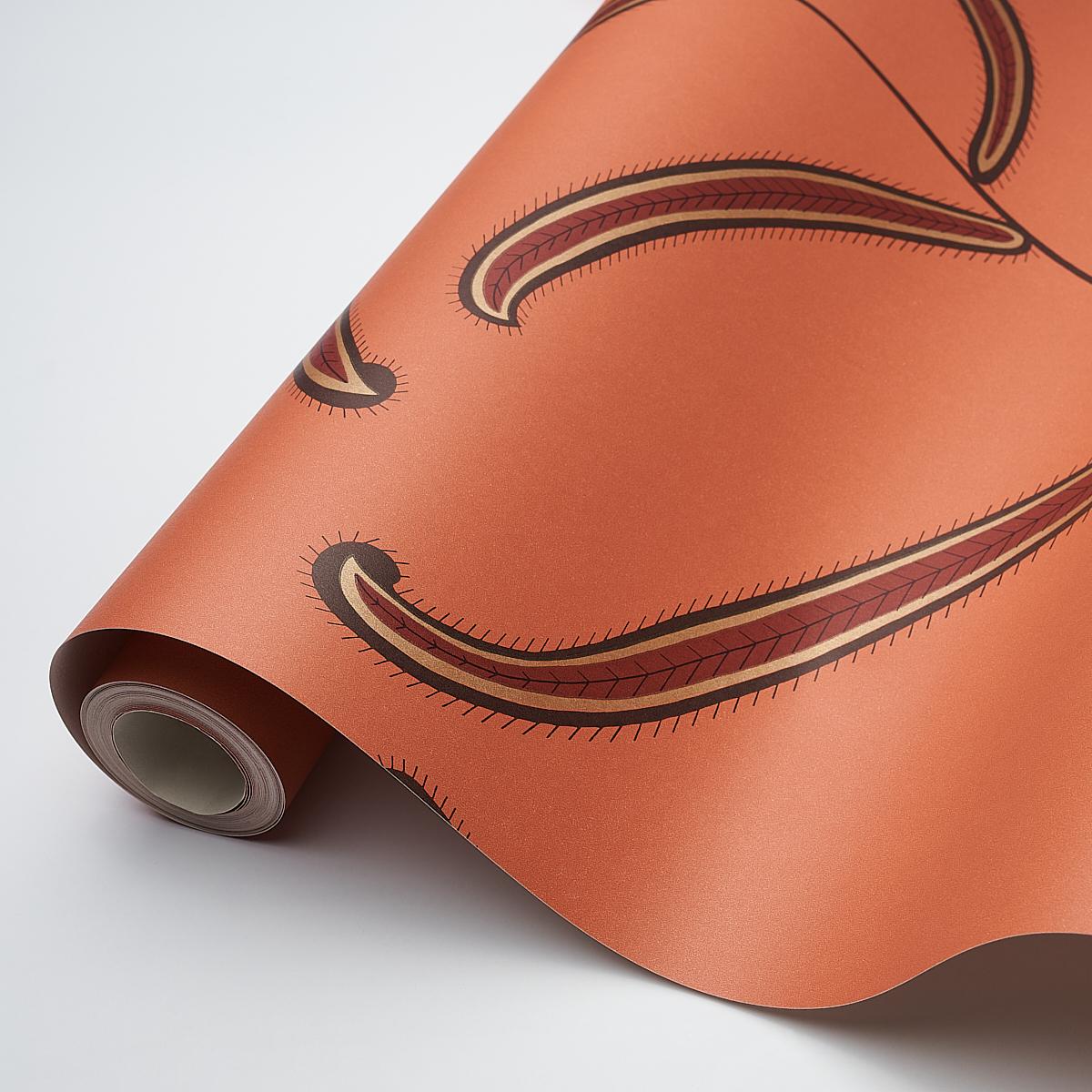 Schumacher Caterpillar Leaf Tomato Wallpaper