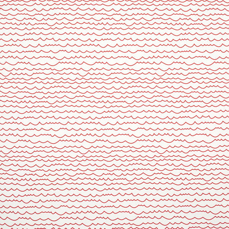 Schumacher Waves Red Wallpaper