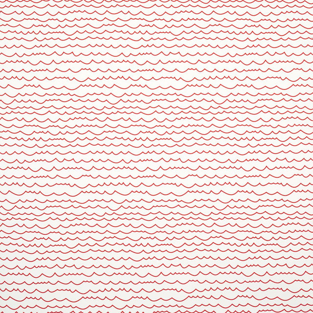 Schumacher Waves Red Wallpaper