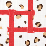 Schumacher Fancy Beast Indoor/ Outdoor Coral Cheetah Fabric