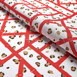 Schumacher Fancy Beast Indoor/ Outdoor Coral Cheetah Fabric