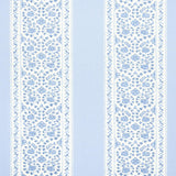 Schumacher Jasmine Indoor/Outdoor Indigo Fabric