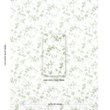 Schumacher Garden Gate Chintz Grey Fabric