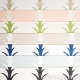 Schumacher Acanthus Stripe Navy Fabric