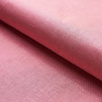 Schumacher Lange Glazed Linen Pink Fabric