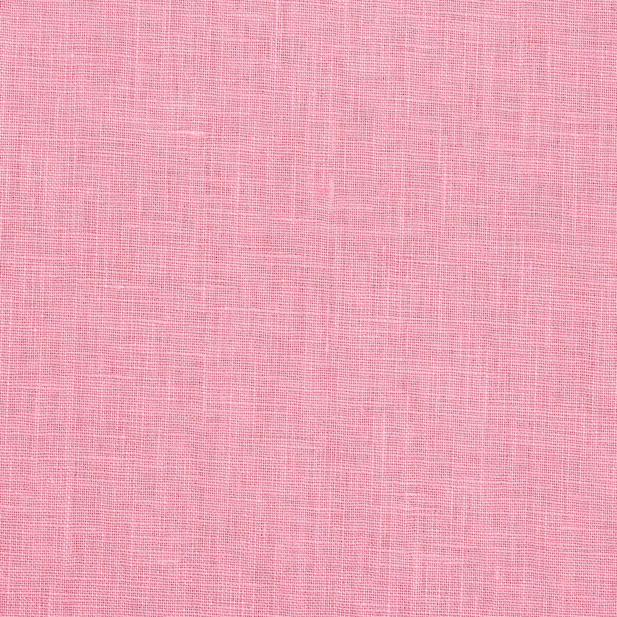 Schumacher Lange Glazed Linen Pink Fabric