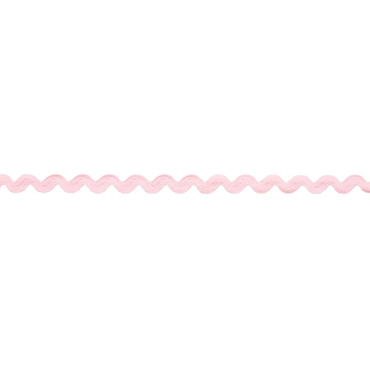 Schumacher Pale Pink Ric Rac Tape Medium