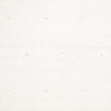 Schumacher Globo Knotted Handwoven White Fabric