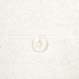 Schumacher Globo Knotted Handwoven White Fabric