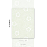 Schumacher Tudor Rose Pistachio Wallpaper