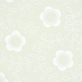Schumacher Tudor Rose Pistachio Wallpaper