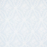 Schumacher Cosette Lace Cornflower Wallpaper
