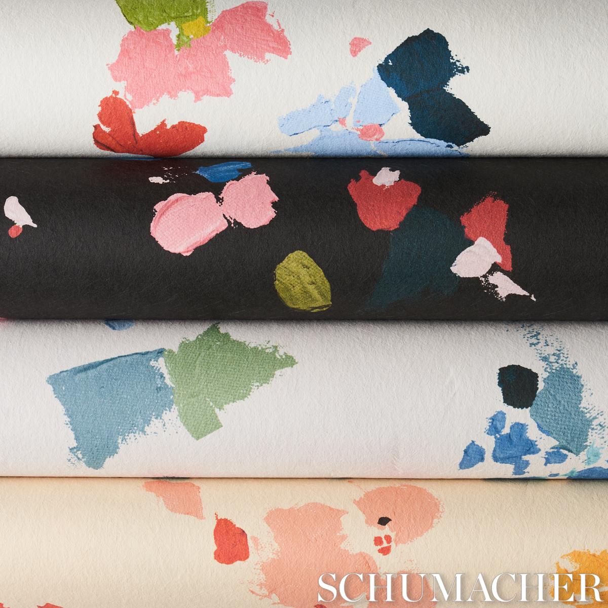 Schumacher X Backdrop Fairfarren Warm Multi Wallpaper - Thumbnail 2