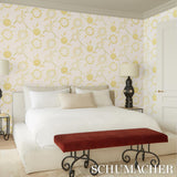 Schumacher Birdtree Mimosa Wallpaper