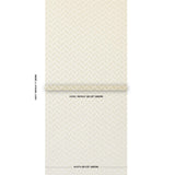 Schumacher Parterre Gold Wallpaper