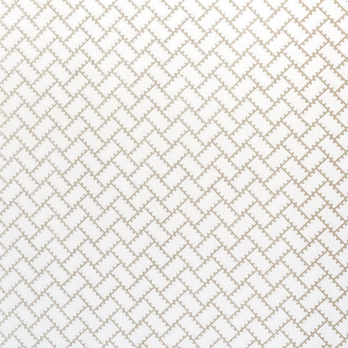 Schumacher Parterre Silver Wallpaper