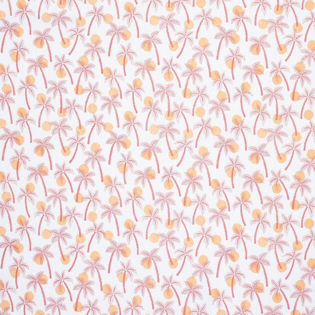 Schumacher Clarabella Palm Indoor/Outdoor Citrus Fabric