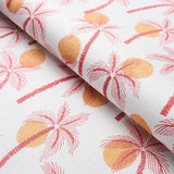 Schumacher Clarabella Palm Indoor/Outdoor Citrus Fabric