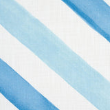 Schumacher Seaside Stripe Indoor/Outdoor Ocean Fabric