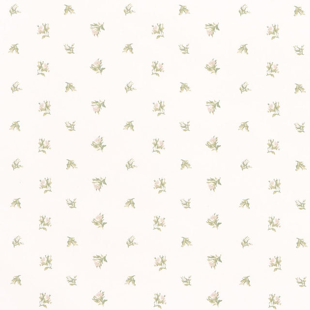 Schumacher Margie Floral Gris Fabric