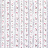 Schumacher Cabanon Stripe Rose Fabric