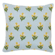 Schumacher Marigold 16" x 16" Rosina Floral Pillow