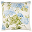 Schumacher Summer Hydrangea Blue Hydrangea 22" x 22" Pillow