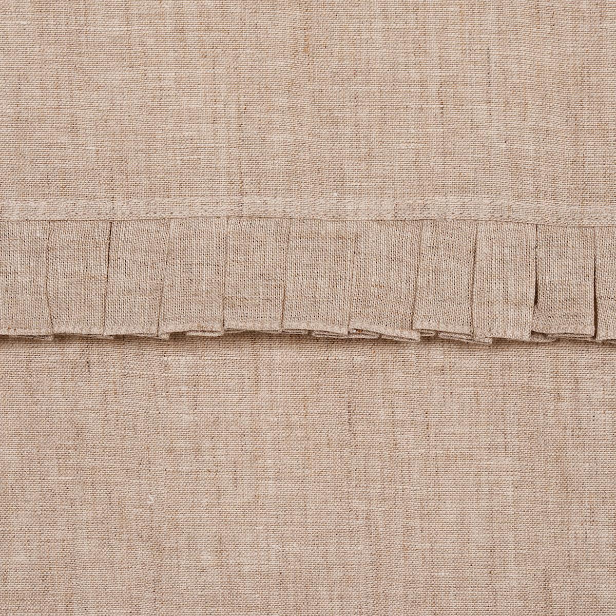 Schumacher Dorothy Pleated Linen Linen Fabric