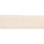 Schumacher Sylvia Crochet Tape Ivory Trim