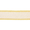 Schumacher Sylvia Crochet Tape Buttercup Trim