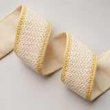Schumacher Sylvia Crochet Tape Buttercup Trim