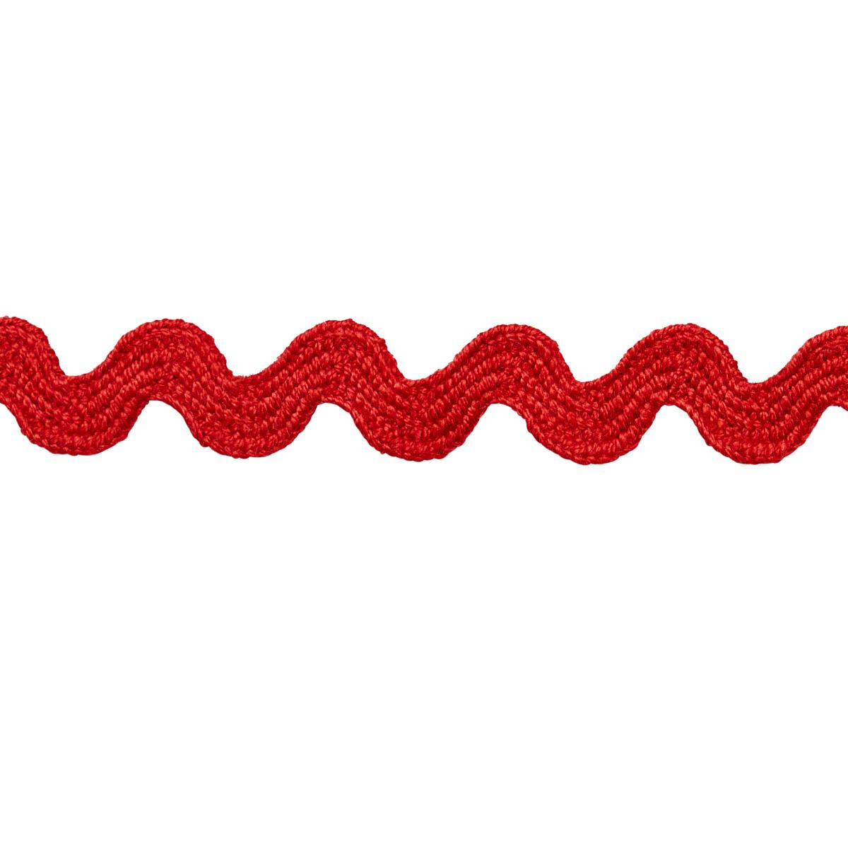 Schumacher Rosso Ric Rac Tape Small