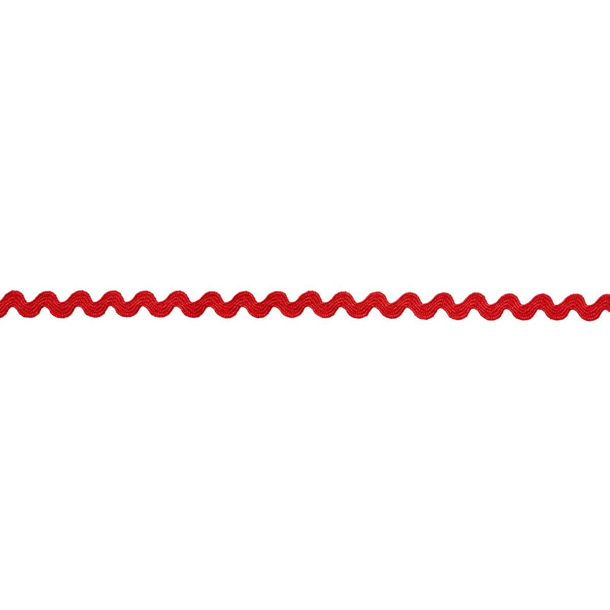Schumacher Rosso Ric Rac Tape Small
