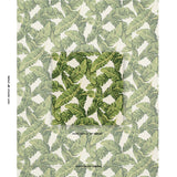 Schumacher Tropical Leaf Indoor/Outdoor Green Fabric