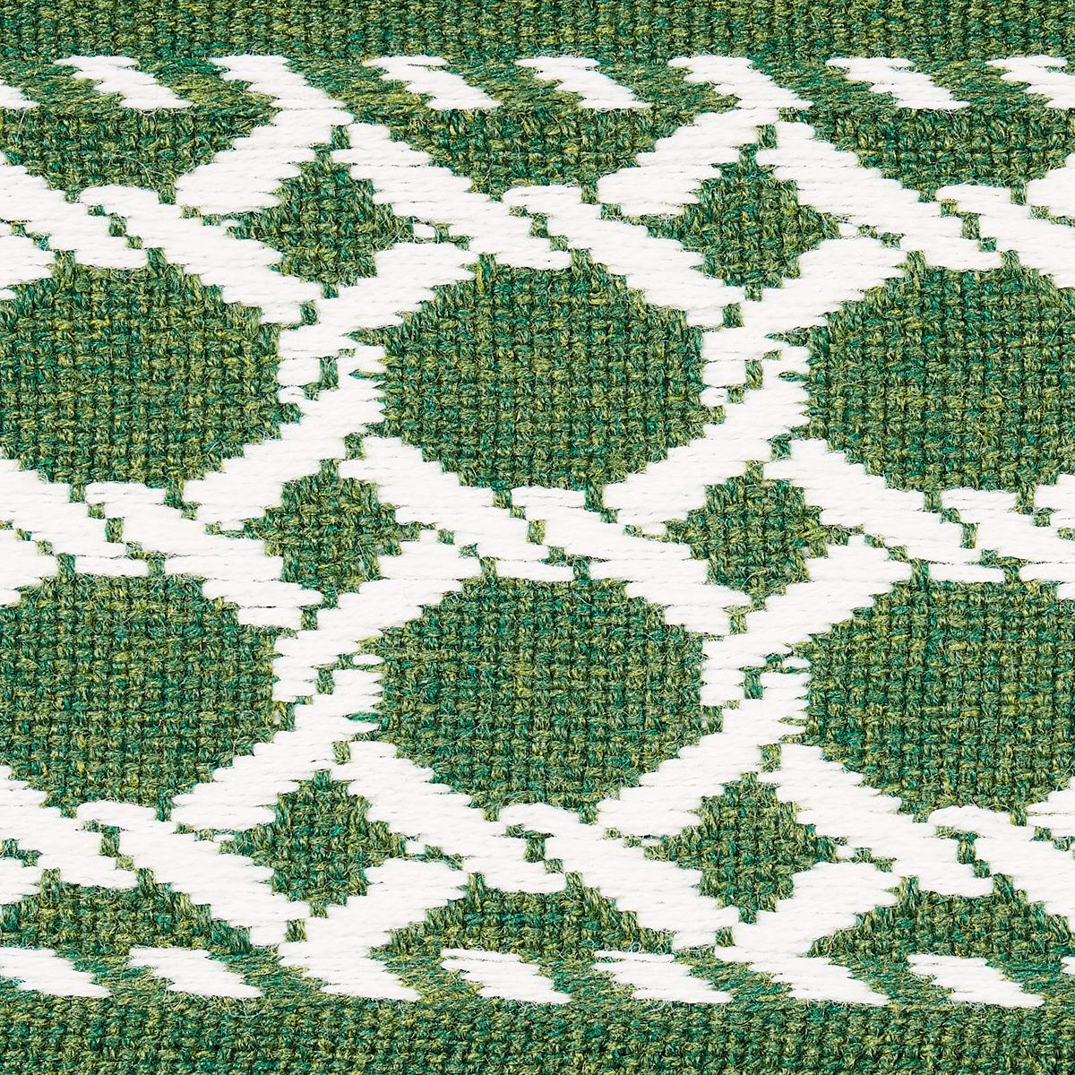 Schumacher Green Lattice Indoor/Outdoor Tape