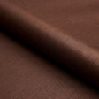 Schumacher Lange Glazed Linen Brown Fabric