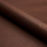 Schumacher Lange Glazed Linen Brown Fabric