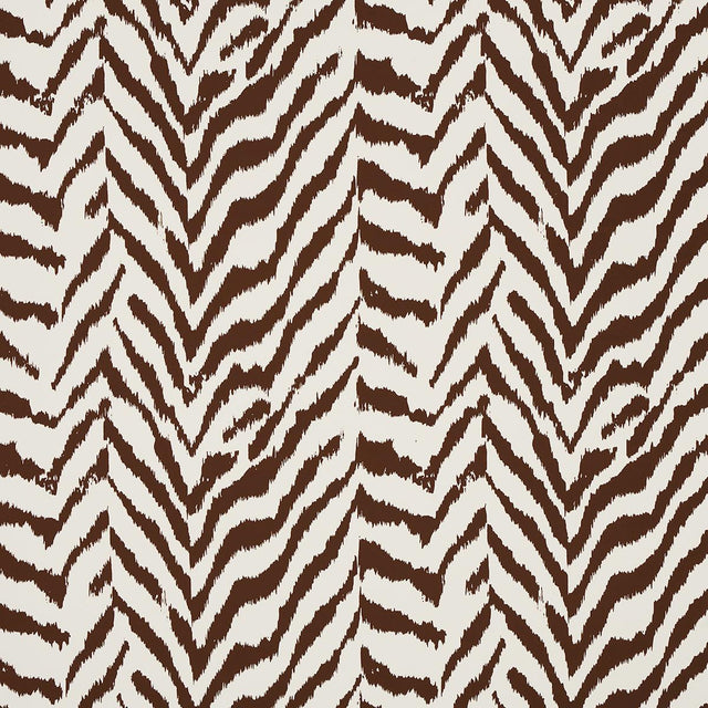 Schumacher Quincy Cocoa Wallpaper
