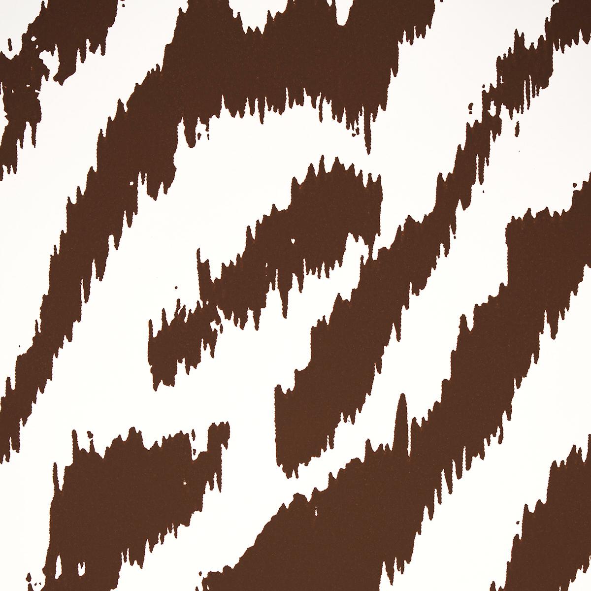 Schumacher Quincy Cocoa Wallpaper