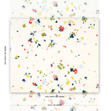 Schumacher Backdrop X Schumacher Fairfarren Soft Multi Wallpaper