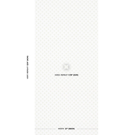 Schumacher Star Anise Mink Wallpaper