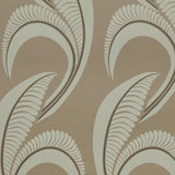 Schumacher Banana Leaf Tobacco Wallpaper