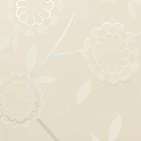 Schumacher Birdtree Silver Wallpaper