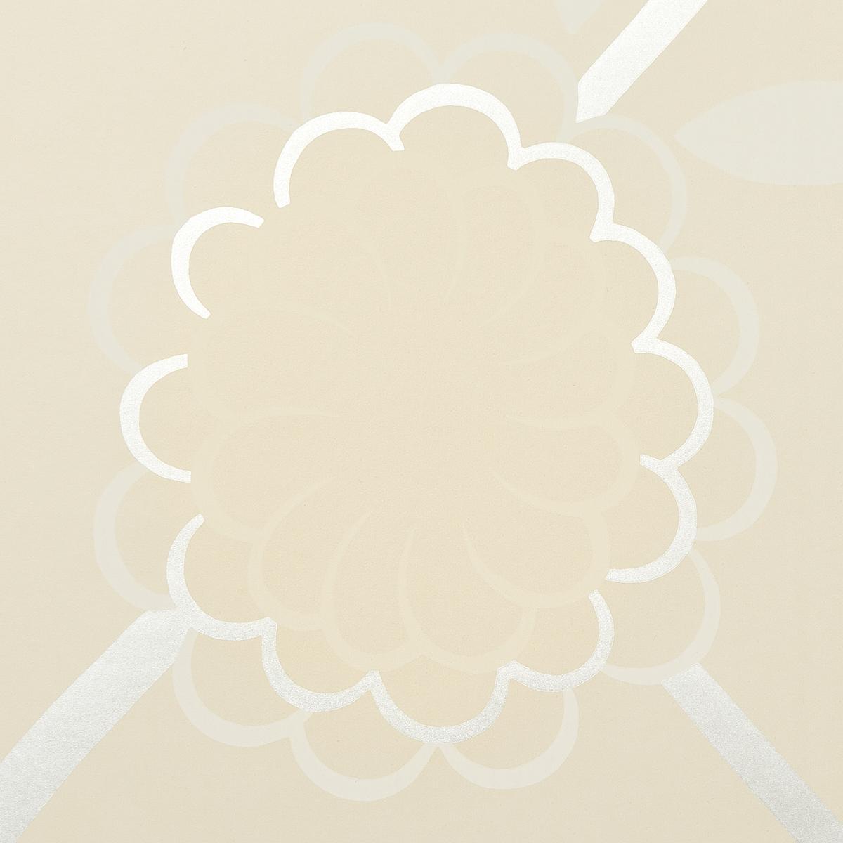 Schumacher Birdtree Silver Wallpaper