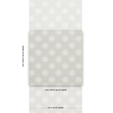 Schumacher Watermark Powder Grey Wallpaper