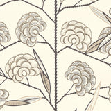 Schumacher Jacob'S Tree Black & Cream Wallpaper