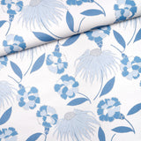 Schumacher Bouquet Toss Afternoon Blue Wallpaper