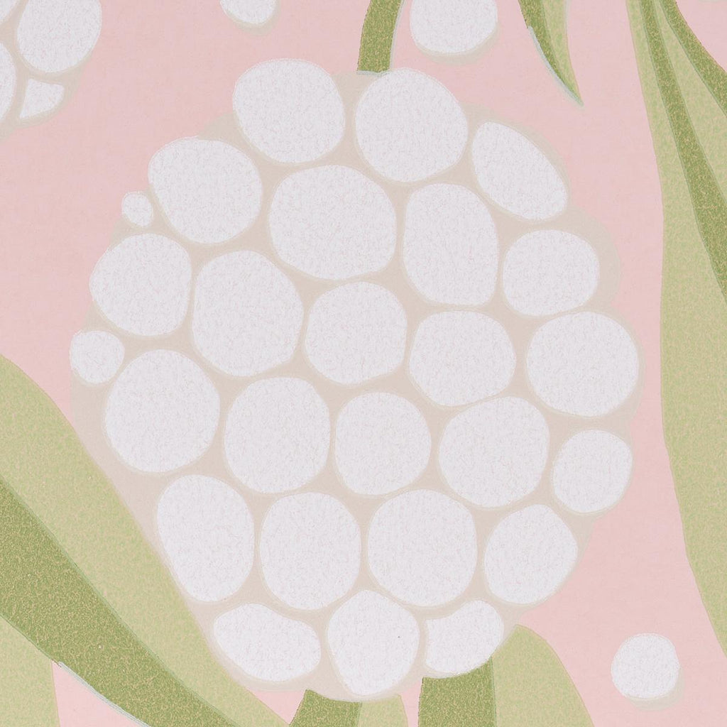 Schumacher Rubus Blush Wallpaper
